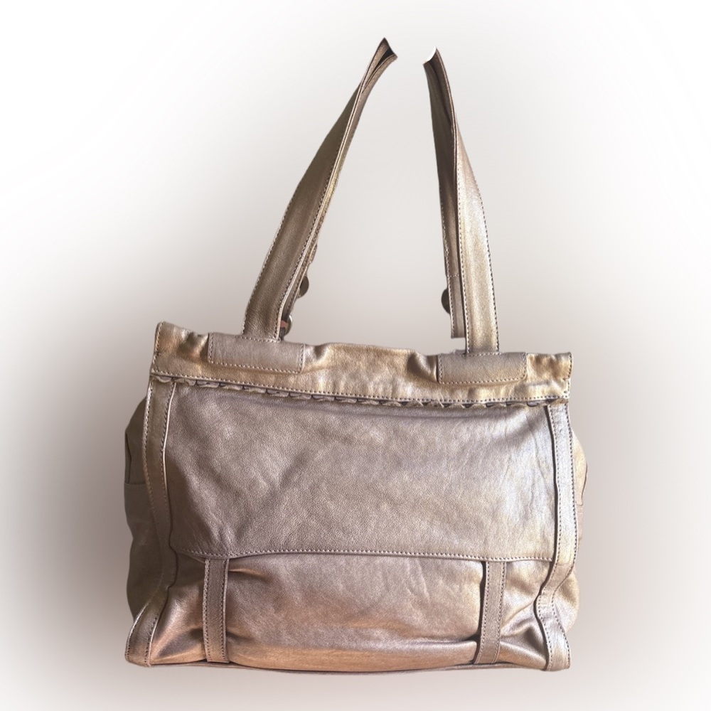 SOLD 🔥🔥🔥SEE BY CHLOE Metallic Brown Shoulder Bag - Picture 2 of 8